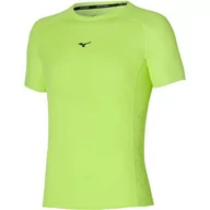 Koszulki sportowe damskie - Koszulka do biegania męska Mizuno Aero Tee ultralekka, przewiewna - miniaturka - grafika 1