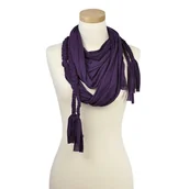 Apaszki i szaliki damskie - Szal Ale Splot - Art of Polo - miniaturka - grafika 1