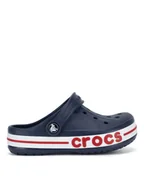Buty dla chłopców - Crocs Klapki BAYABAND CLOG K 207019-410 Granatowy - miniaturka - grafika 1