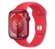 Smartwatch - Apple Watch Series 9 GPS MRYE3QP/A + Cellular 45 mm z aluminium S/M Czerwony - miniaturka - grafika 1