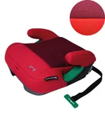 Foteliki samochodowe - FOTELIK BOOSTER PODSTAWKA SIEDZISKO SORINO ERIS ISOFIX CZERWONY 125-150 CM - miniaturka - grafika 1