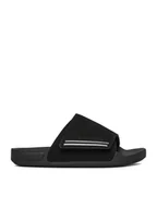 Buty dla chłopców - Quiksilver Klapki EO-POCHI SUEDE CQ10164YB Czarny - miniaturka - grafika 1