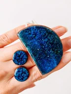 Zestawy biżuterii dla kobiet - Bransoletka i spinki do mankietów - zestaw Cudowne Połącznie - miniaturka - grafika 1