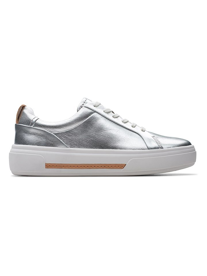 Clarks Skórzane sneakersy 