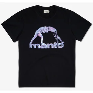 MANTO T-shirt Koszulka Mirage Black - Koszulki sportowe męskie - miniaturka - grafika 1