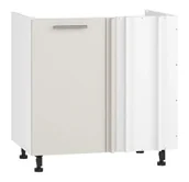 Szafki kuchenne - Narożna szafka pod zlewozmywak kaszmirowa L9-C71 - miniaturka - grafika 1