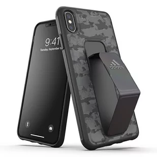 Adidas SP Grip Case CAMO iPhone Xs Max czarny/black 35026 - Etui i futerały do telefonów - miniaturka - grafika 1