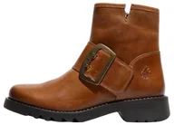 Botki damskie - Fly London RILY991FLY Damskie botki, MID. Brązowe, 37 EU, Średni brąz, 37 EU - miniaturka - grafika 1