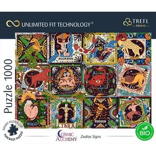 Puzzle 1000 Cosmic Alchemy: Zodiac Signs TREFL - Puzzle - miniaturka - grafika 1