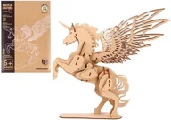 Puzzle - Puzzle drewniane 3d mityczne jednorożec Pro Kids - puzzle - miniaturka - grafika 1