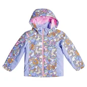 Kurtki i płaszcze dla dziewczynek - Kurtka dziewczęca Roxy Snowy Tale narciarska 10K kolorowa-92 - miniaturka - grafika 1