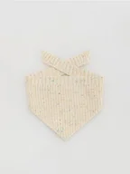 Buciki dla niemowląt - Reserved - Wiązany szalik - złamana biel - miniaturka - grafika 1