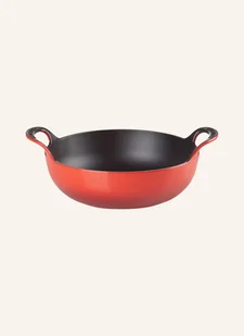 Le Creuset Balti garnek z żeliwa, 24 cm wiśniowy, 3 qt. (9.5"), L2042-2467 - Naczynia żaroodporne - miniaturka - grafika 2