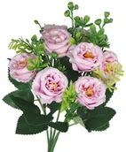 Sztuczne kwiaty - SZTUCZNE KWIATY GAŁĄZKI ROŚLINY RÓŻA RÓŻE JAK ŻYWE - miniaturka - grafika 1