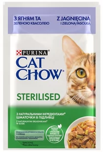 Purina Cat Chow Sterilised Jagnięcina saszetka 85g - Mokra karma dla kotów - miniaturka - grafika 1