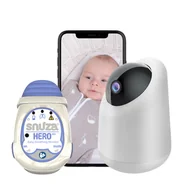 Elektroniczne nianie i monitory oddechu - YOKO Hero Inteligentna niania na smartfon Natulino + Monitor oddechu SNUZA HERO MD (wyrób medyczny) - miniaturka - grafika 1