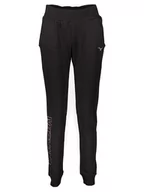 Spodnie sportowe damskie - Mizuno Spodnie dresowe "Mizuno" w kolorze czarno-fioletowym - miniaturka - grafika 1