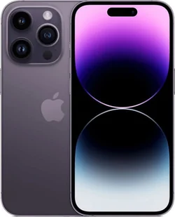 Smartfon Apple iPhone 14 Pro Max 128GB Fioletowy | Stan: Bardzo Dobry - Telefony OUTLET - miniaturka - grafika 1