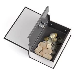 Sejf kasetka-książka, na pieniądze - Biżuteria - akcesoria - miniaturka - grafika 1