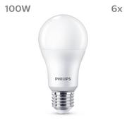 Żarówki LED - Philips LED E27 13W 1521lm 2 700K mat 6 szt. - miniaturka - grafika 1