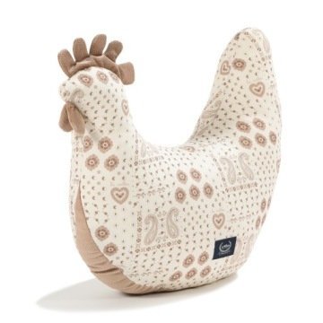 La Millou Poduszka Kura Babci Dany Bamboo BANDANA CREAM M