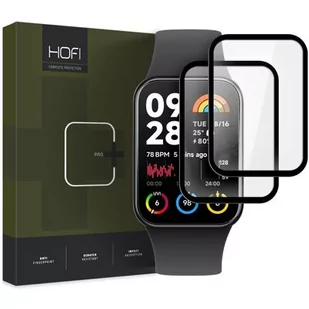 Szkło hybrydowe HOFI Hybrid Pro+ do Xiaomi Smart Band 8 Pro Czarny (2szt.) - Akcesoria do smartwatchy - miniaturka - grafika 1