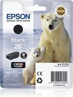 Tusze oryginalne - Epson oryginalny ink C13T26114012, T261140, photo black, 4,7ml, Expression Premium XP-800, XP-700, XP-600 C13T26114012 - miniaturka - grafika 1