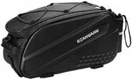 Sakwy rowerowe - Torba rowerowa Rzahuahu WYA36Y7S na bagażnik 10 l Black (5907769360831) - miniaturka - grafika 1