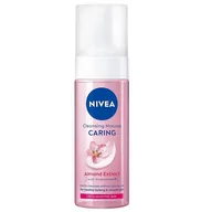 Żele do mycia twarzy - Nivea Caring pielęgnująca pianka oczyszczająca 150ml - miniaturka - grafika 1