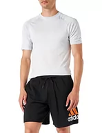 Spodenki damskie - adidas Męskie szorty M Bl Sj SHO, czarny/jasnopomarańczowy/biały, XL - miniaturka - grafika 1