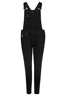 Sukienki - Superdry Vintage Slim Taper Dungaree Sukienka damska, Wolcott Black Stone, 40 - grafika 1