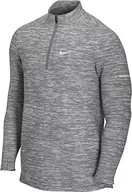 Bluzy męskie - NIKE Męska bluza M Nk Df Elmnt Top Hz, Szary dymny/szara mgła/odblaskowy srebrny, XXL - miniaturka - grafika 1