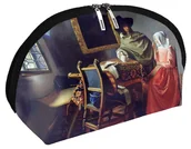 Kosmetyczki, organizery i kuferki - Kosmetyczka Kieliszek Wina Jan Vermeer - miniaturka - grafika 1
