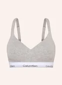 Biustonosze - Calvin Klein Gorset Icon grau - miniaturka - grafika 1