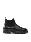 Botki męskie - Geox Sztyblety U Andalo A U16DDA-00045 C9999 Czarny - miniaturka - grafika 1