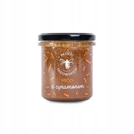 Miód - Pasieki Rodziny Sadowskich − Miód z cynamonem − 430 g - miniaturka - grafika 1
