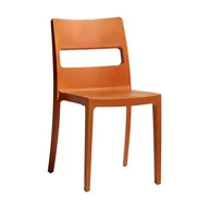 Krzesła - Krzesło Sai pomarańczowe - miniaturka - grafika 1