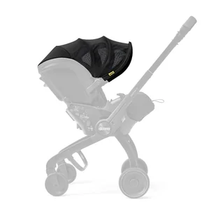 Doona - X Letni daszek do wózka/fotelika - Nitro Black - Foteliki samochodowe - miniaturka - grafika 1