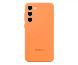Samsung Silicone Case do Galaxy S23+ EF-PS916TOEGWW pomarańczowy - Etui i futerały do telefonów - miniaturka - grafika 1