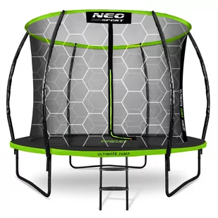 Trampolina ogrodowa Neo-Sport NS-08C221 Circle 252cm/8ft z siatką wewnętrzną - Trampoliny - miniaturka - grafika 1