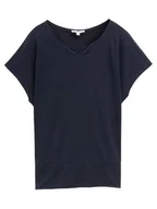 Koszulki i topy damskie - Tom Tailor Koszulka w kolorze granatowym - miniaturka - grafika 1