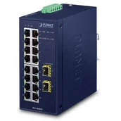 Switche - PLANET IGS-1820TF łącza sieciowe Nie zarządzany L2 Gigabit Ethernet - miniaturka - grafika 1
