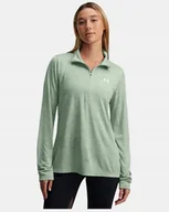 Bluzki damskie - Bluzka Damska Na Długi Rękaw Under Armour Tech 1/2 Zip-twist Sm - miniaturka - grafika 1