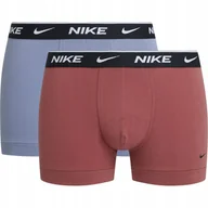 Majtki męskie - Nike Everyday Cotton Trunks Dri-FIT 2Pak (0000KE1085-5I6) S - miniaturka - grafika 1