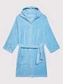 Szlafroki dla dzieci - Playshoes Szlafrok 340104 M Błękitny - miniaturka - grafika 1