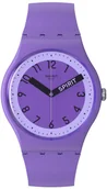 Zegarki męskie - Zegarek Swatch SO29V100-5300 PROUDLY VIOLET PAY! - miniaturka - grafika 1