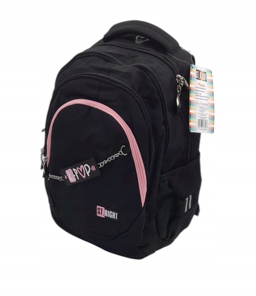 Plecak 4 Komorowy Pink K-pop 3183