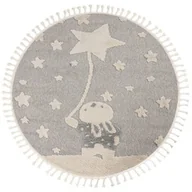 Dywany dla dzieci - Okrągły dywan dziecięcy Obsession Fano FAO 393 rabbit stars - miniaturka - grafika 1