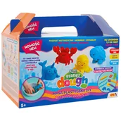 Masy plastyczne - Slimy Planet dough masa plastyczna 1,5kg + foremki 3D 2D i akcesoria Epee - miniaturka - grafika 1