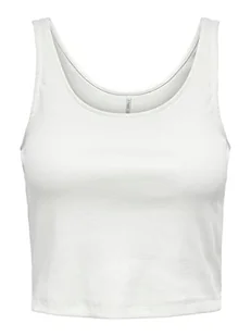 Bestseller A/S Damskie szorty ONLNESSA S/L JRS NOOS Top, Bright White, XL, Bright White, XL - Spodenki damskie - miniaturka - grafika 1